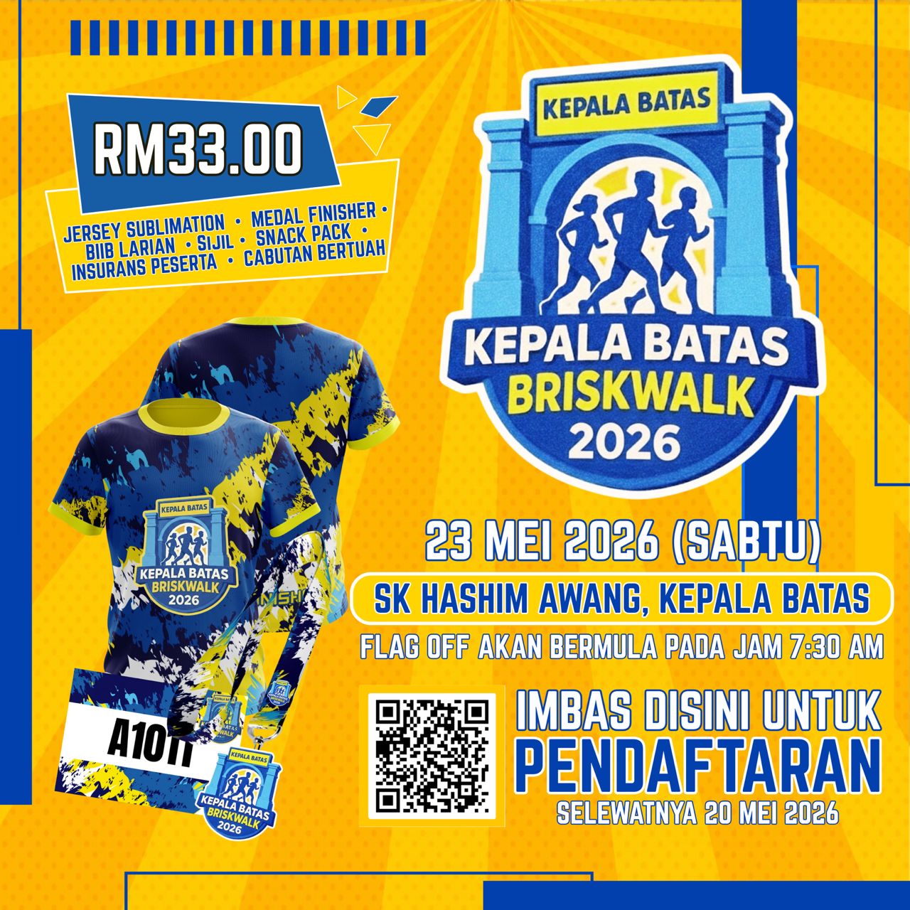 Kepala Batas Briskwalk 2026 thumbnail