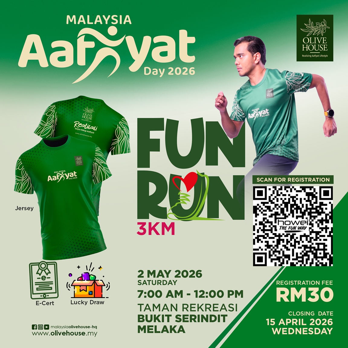 Malaysia Aafiyat Day 2026 banner