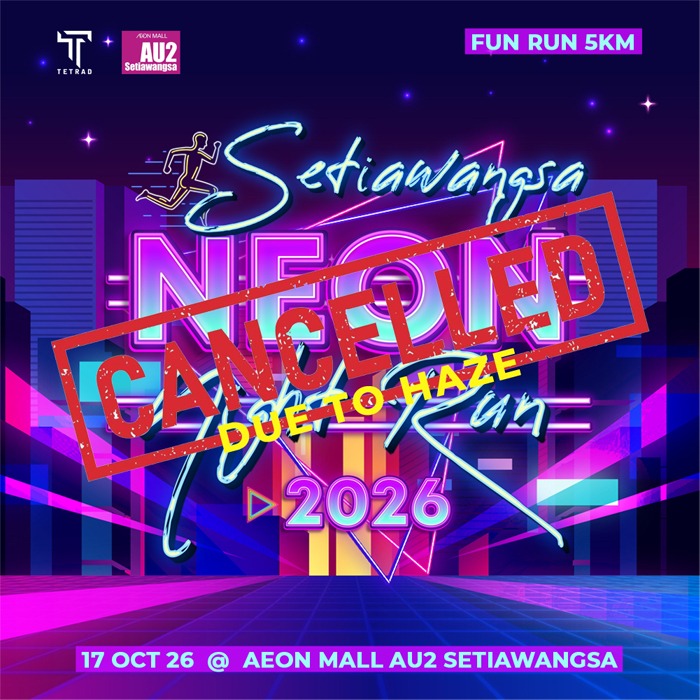 Setiawangsa Neon Night Run 2026 banner