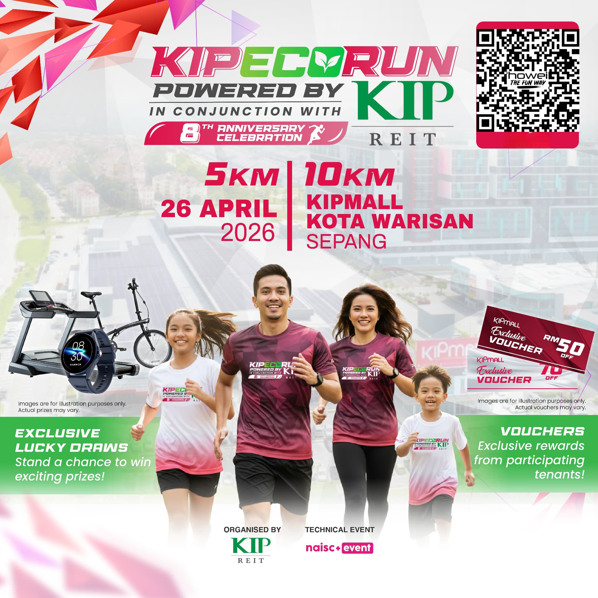 KIP ECO RUN 2026 @ KIPMALL KOTA WARISAN thumbnail
