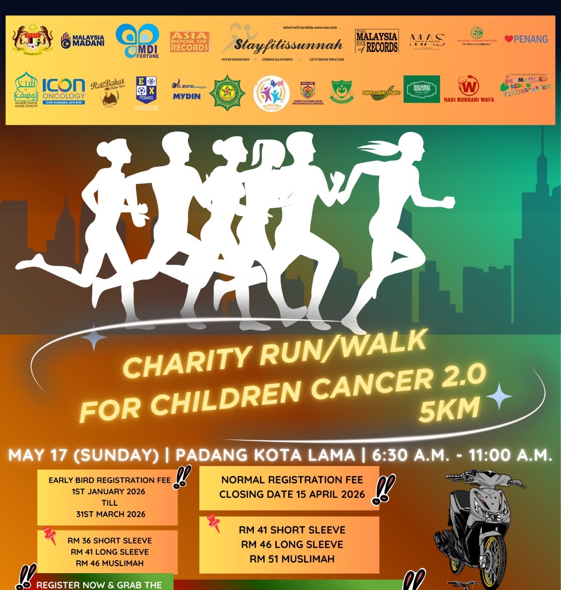 Charity Run/Walk For Children Cancer 2.0 banner