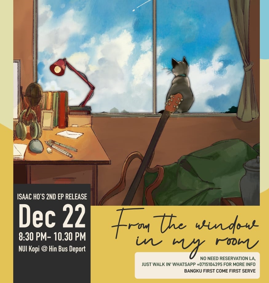 From The Window Inside My Room EP Launch banner