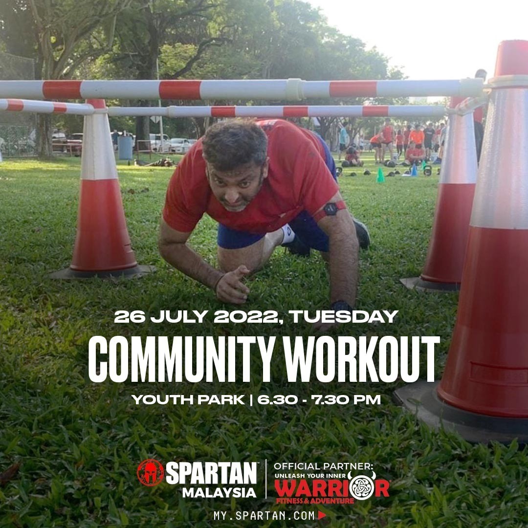 Community Workout July 2022 banner