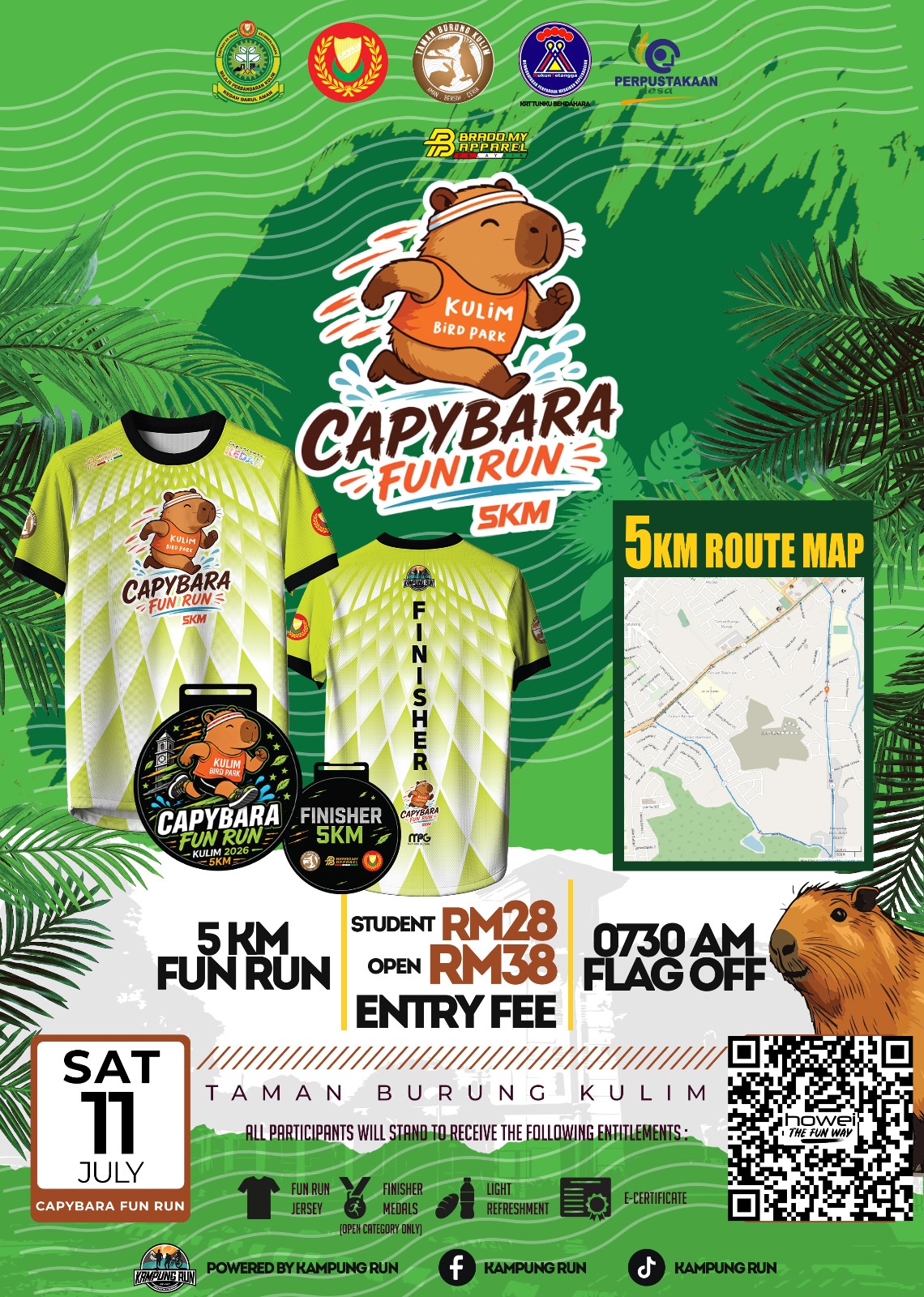 Capybara Fun Run 5km thumbnail