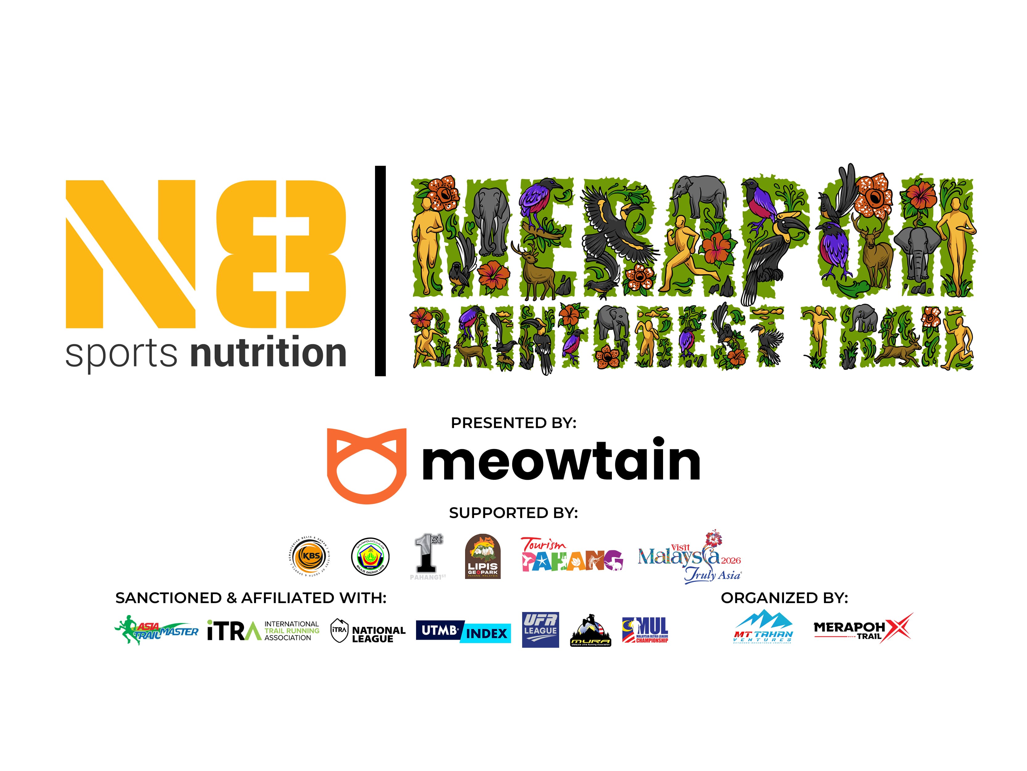 Merapoh Rainforest Trail 2026 banner