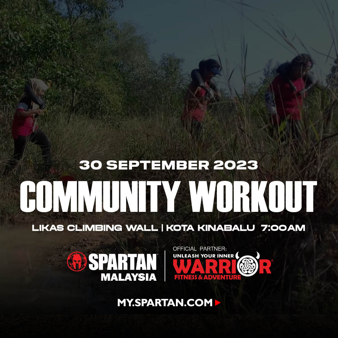 Spartan Community Workout KK - September banner