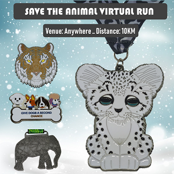 Save The Animal Virtual Run banner