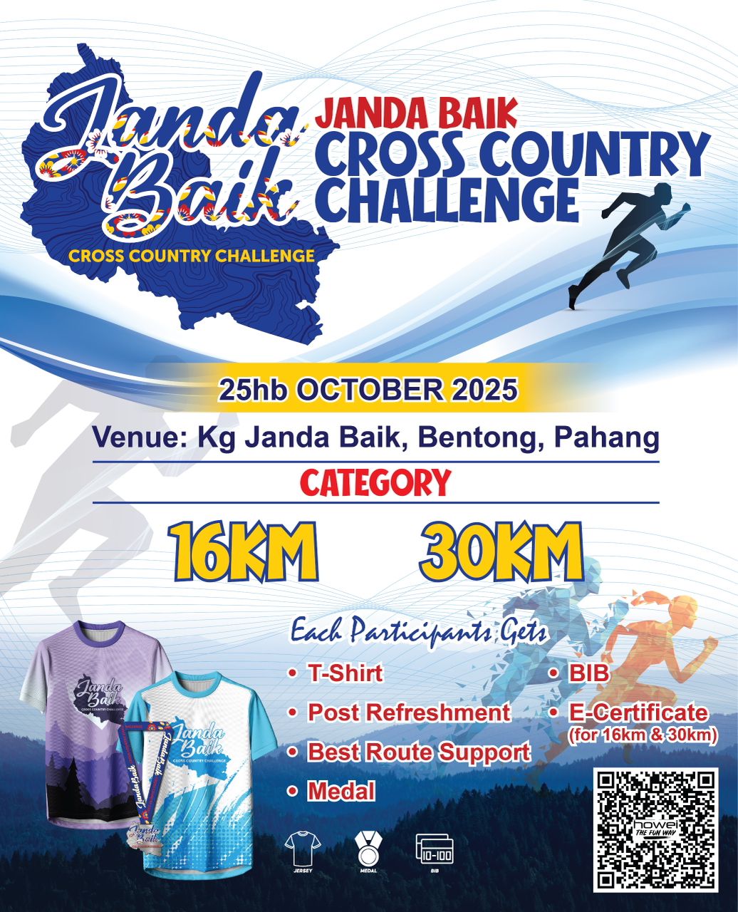 Janda Baik Cross Country Challenge 2025 banner