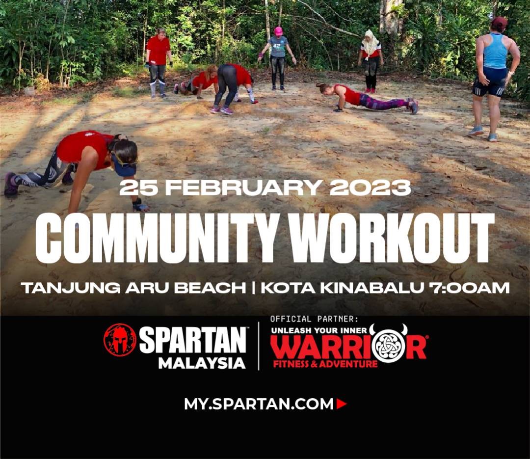 Spartan Community Workout - Kota Kinabalu banner