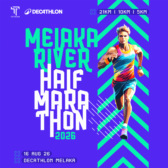 Melaka River Half Marathon 2026 banner