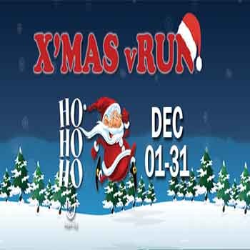 Christmas Virtual Run banner