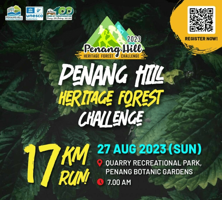 Penang Hill Heritage Forest Challenge 2023 Howei Online Event