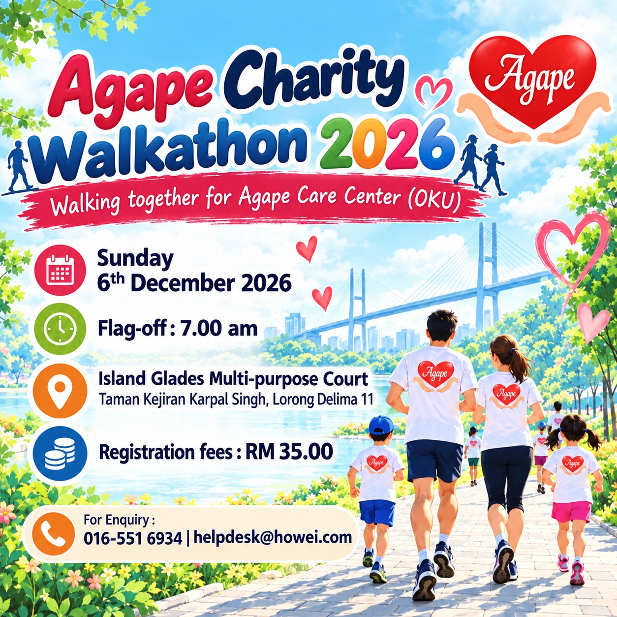 Agape Charity Walk 2026 thumbnail