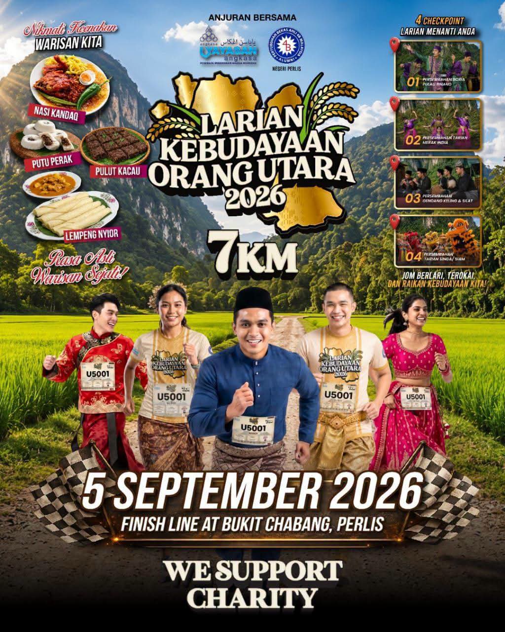 Larian Kebudayaan Orang Utara 2026 thumbnail