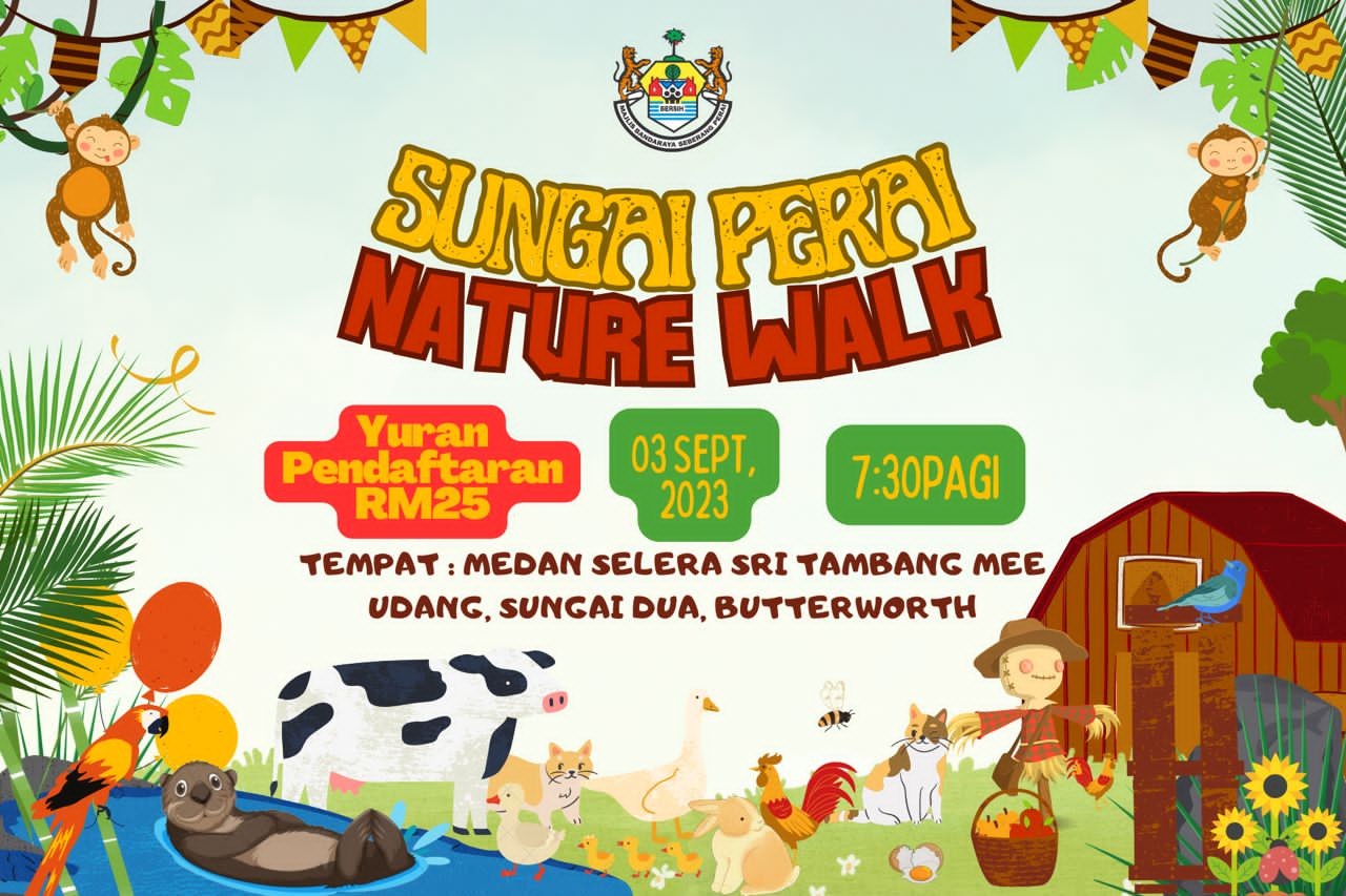 Sungai Perai Nature Walk 2023 banner