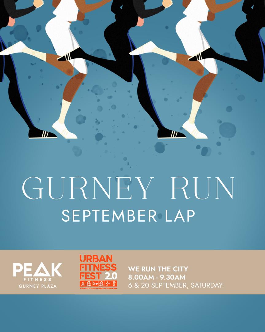Urban Fitness Fest: Gurney Run - September Lap banner
