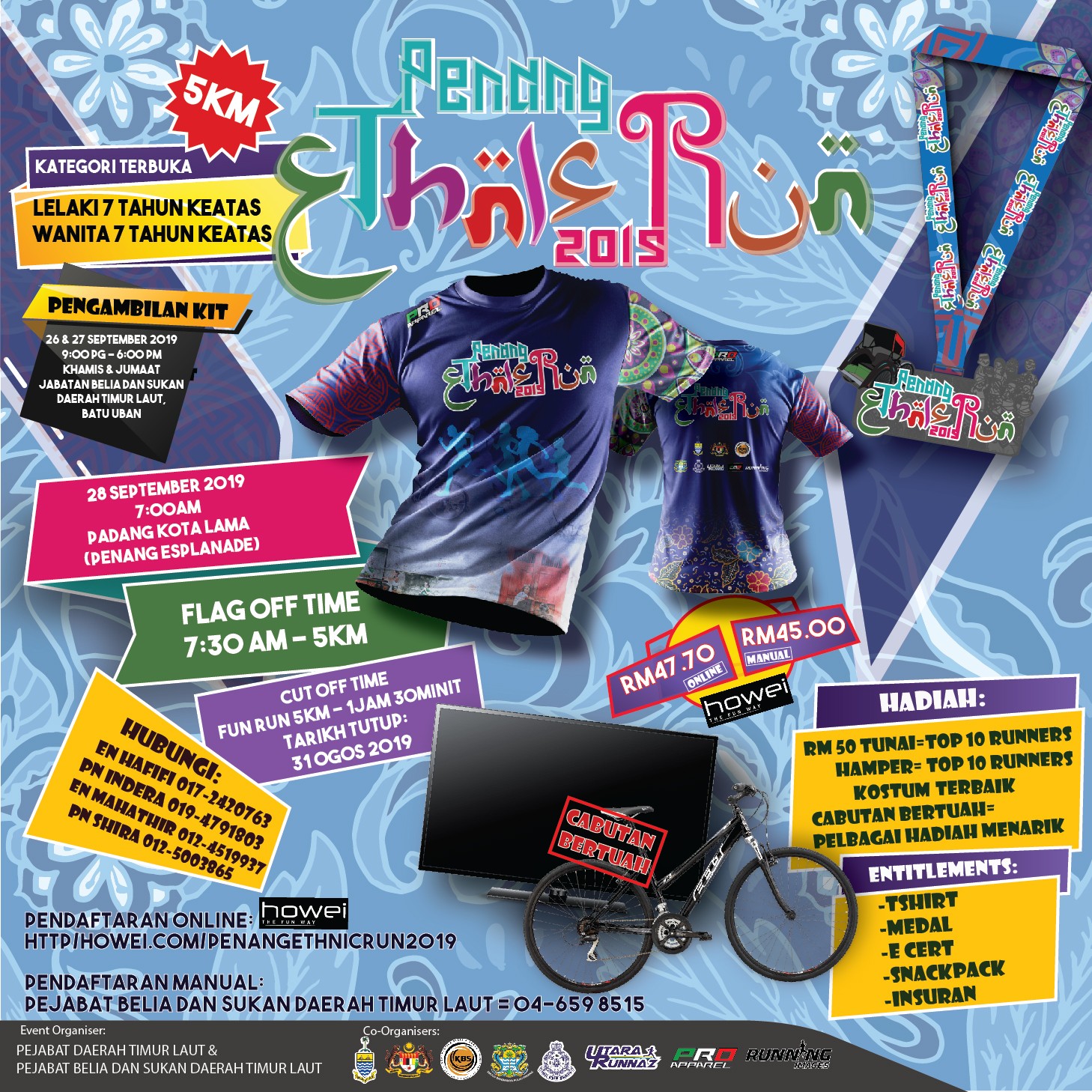 Penang  Ethnic Run 2019 banner