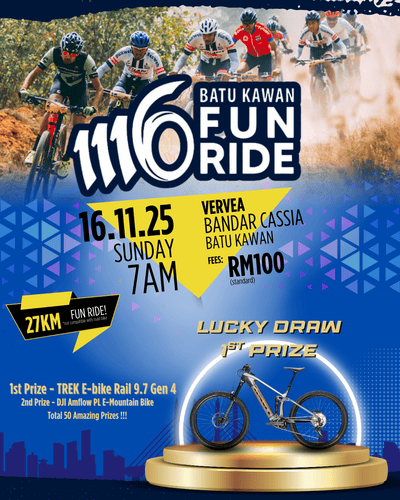 Batu Kawan 1116 Fun Ride banner