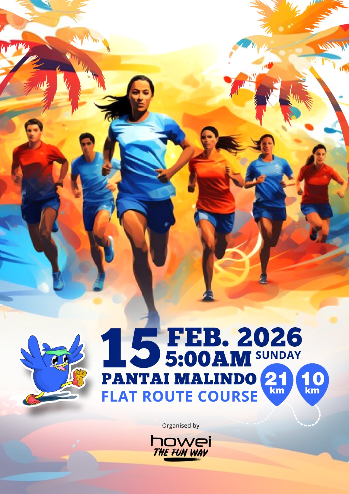 Pantai Malindo Half Marathon 2026 banner