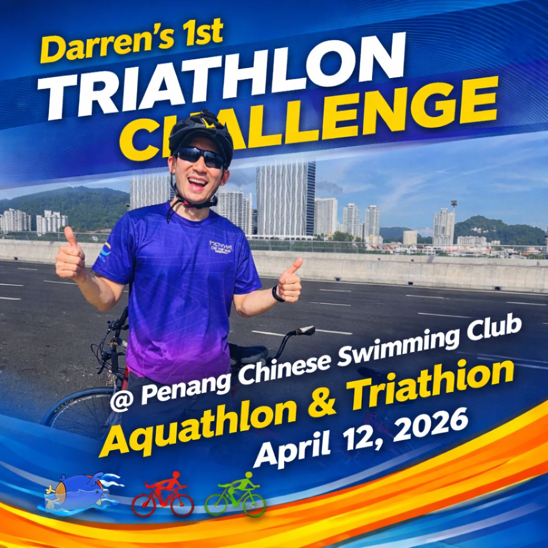 Darren's First Triathlon Challenge banner