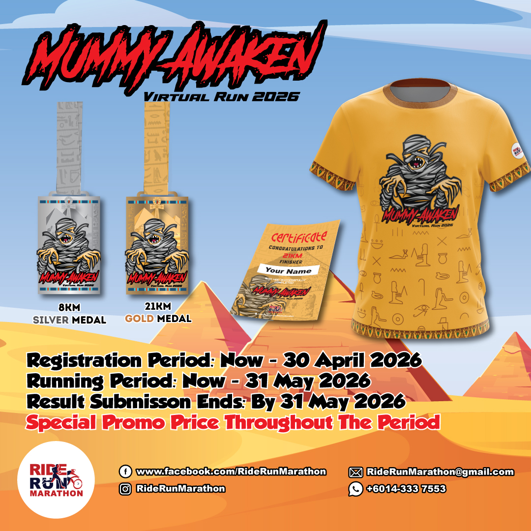 Mummy Awaken Virtual Run 2026 thumbnail