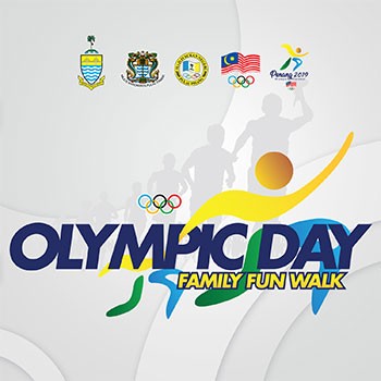 Olympic Carnival Penang 2019 Family Fun Walk banner
