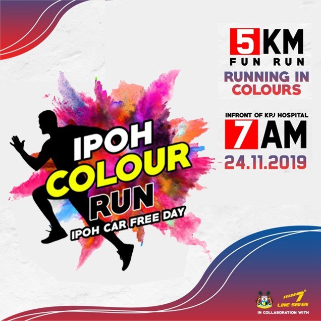 Ipoh Colour Run 2019 banner
