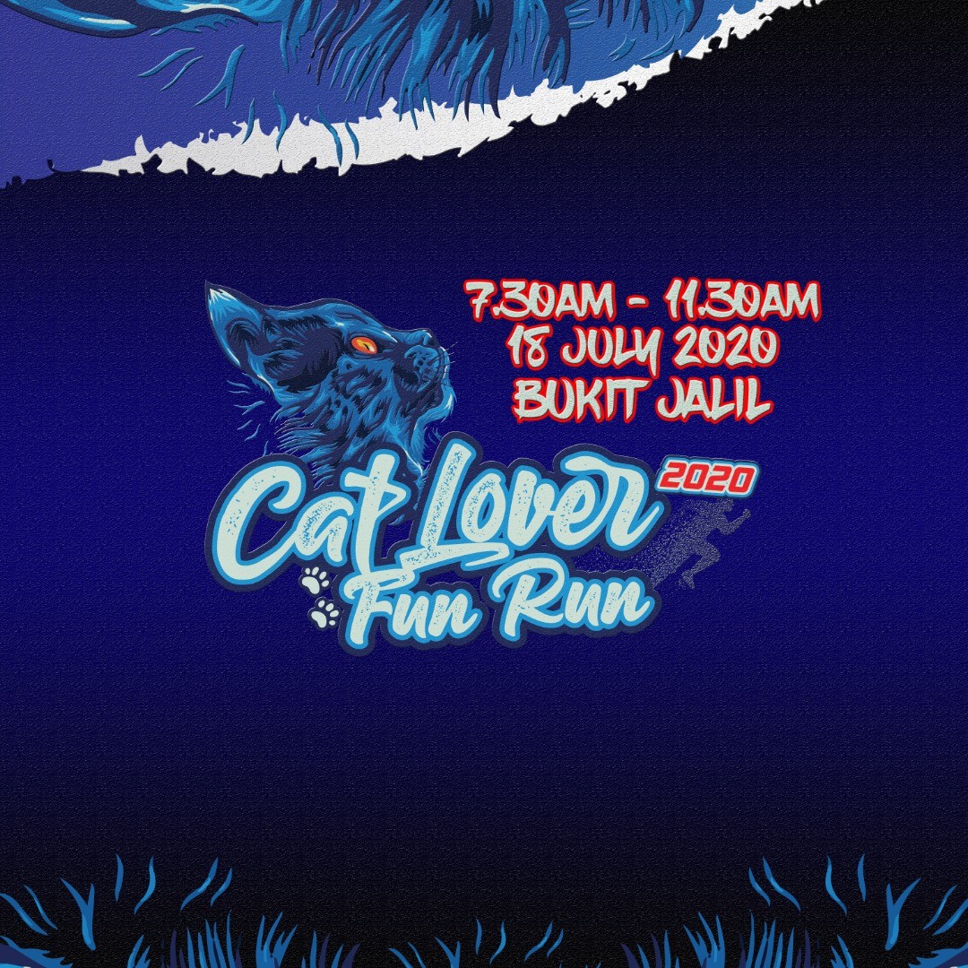 Cat Lover Fun Run 2020  Bukit Jalil banner