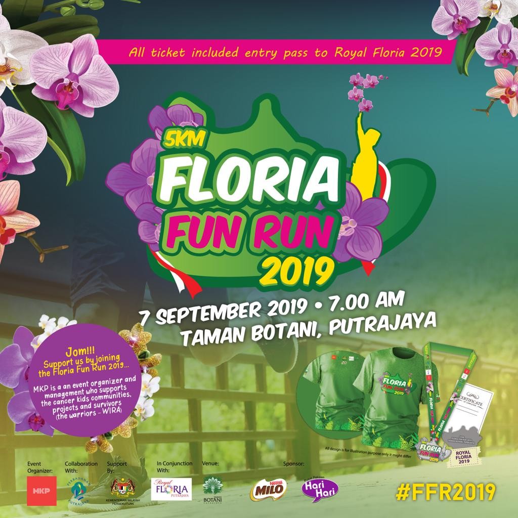 Floria Fun Run 2019 banner