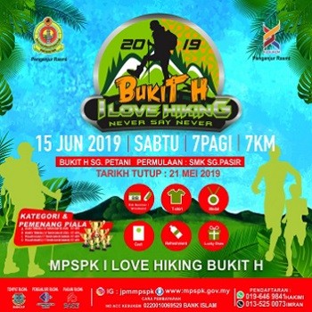 MPSPK I Love Hiking Bukit H banner