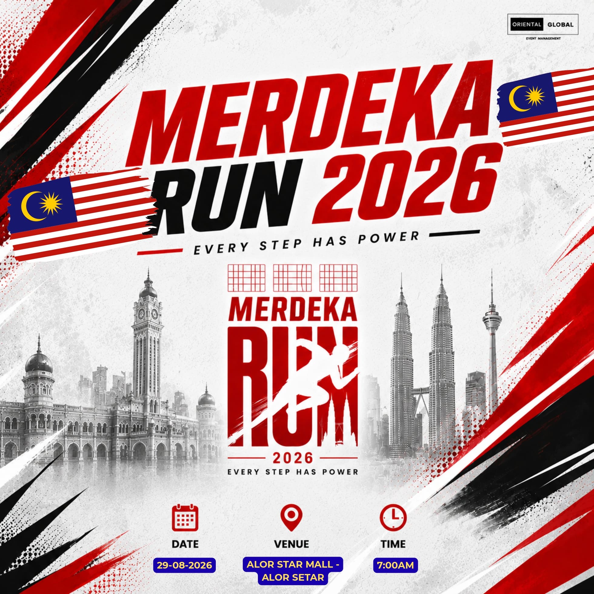 Merdeka Run 2026 - Alor Setar banner