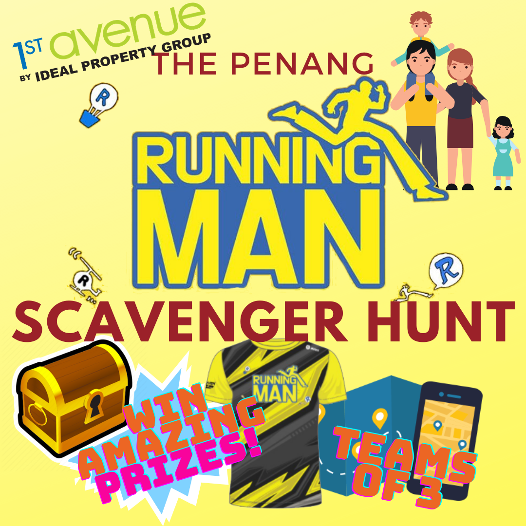 Penang Running Man Scavenger Hunt banner