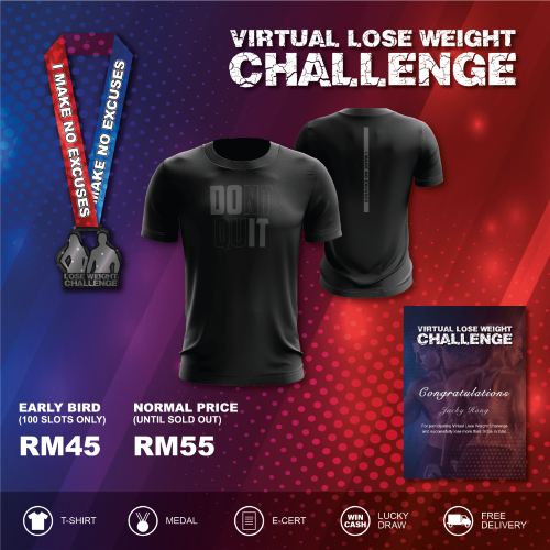 Virtual Lose Weight Challenge banner