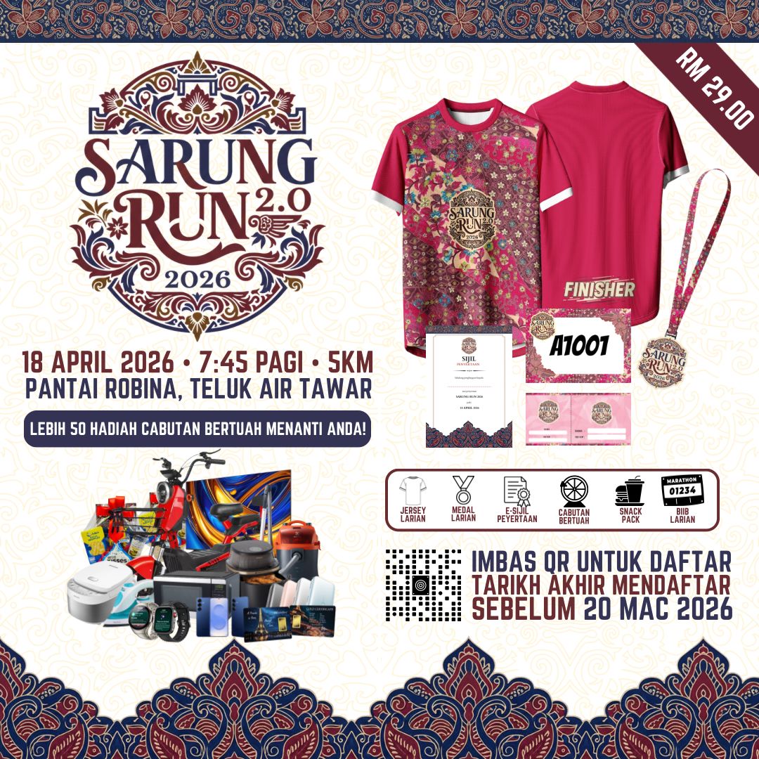 Sarung Run 2.0 - 2026 banner