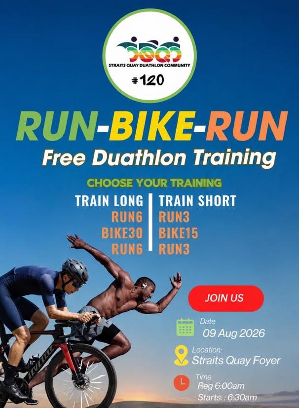 Straits Quay Duathlon Training SQDTT #120 banner