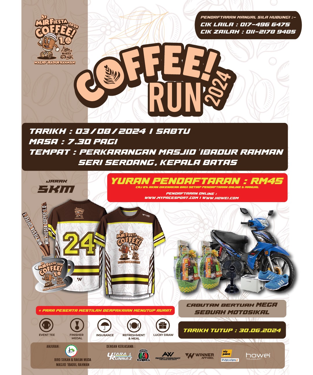 Coffee Run 2024 banner