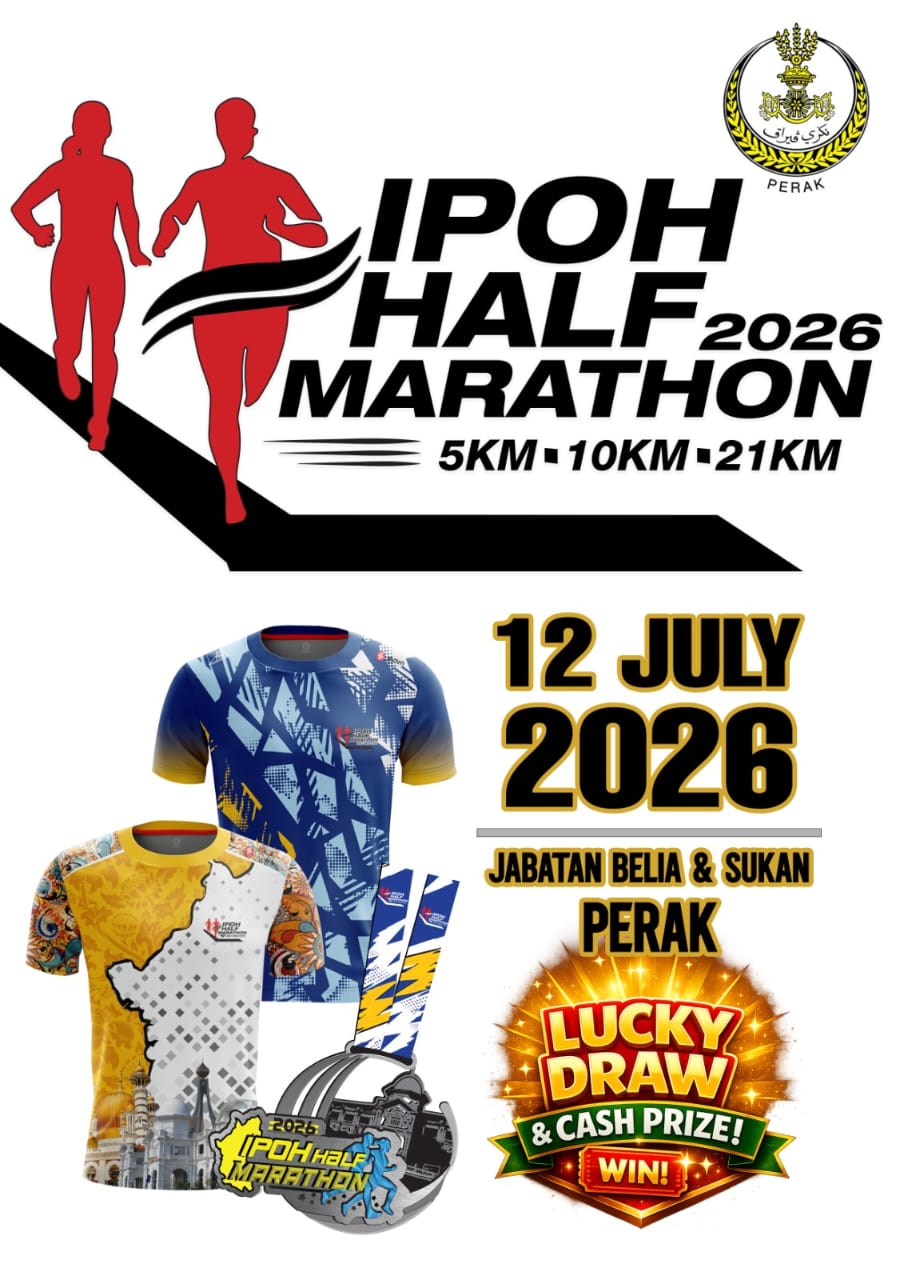 Ipoh Half Marathon 2026 banner