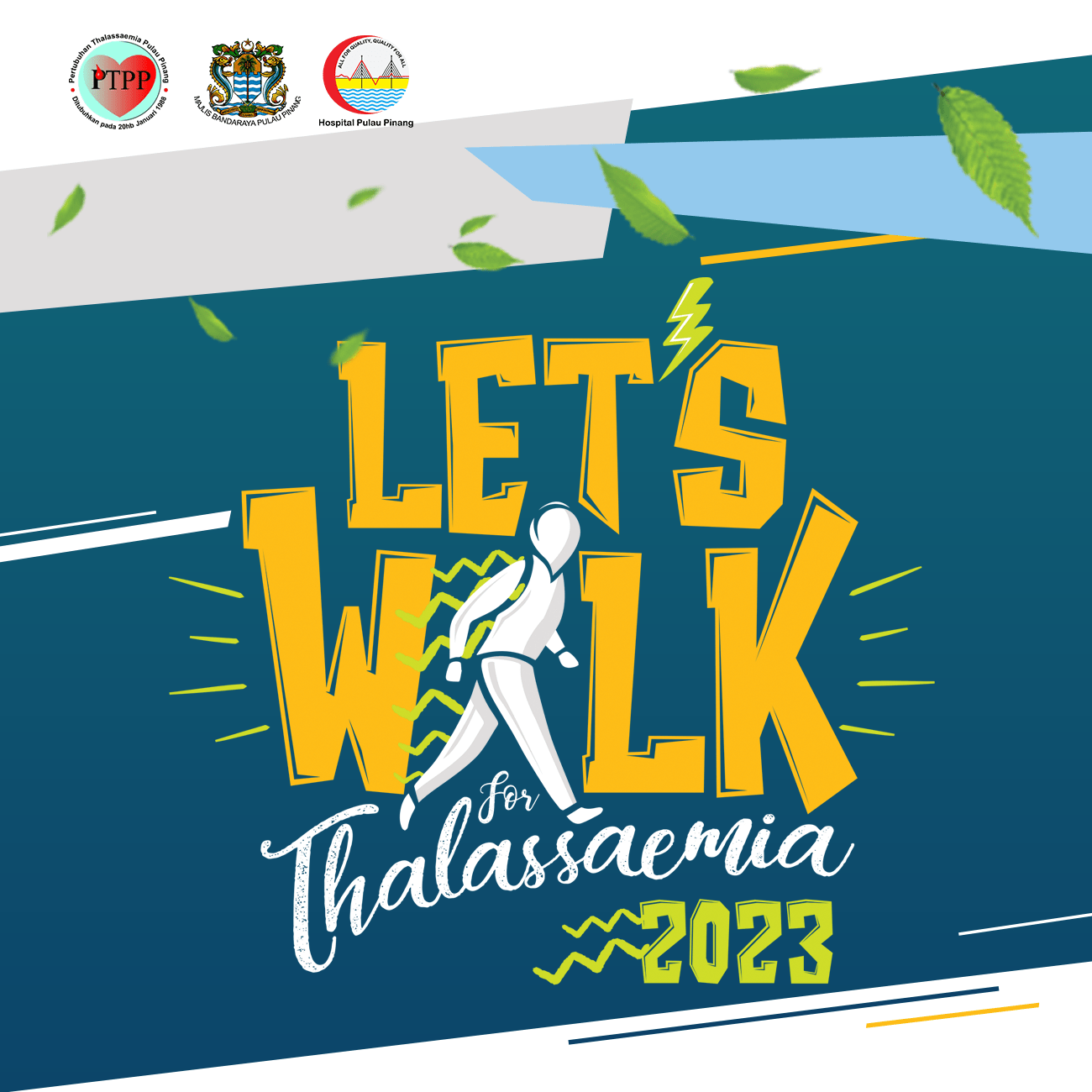 Let's Walk for Thalassaemia 2023 banner