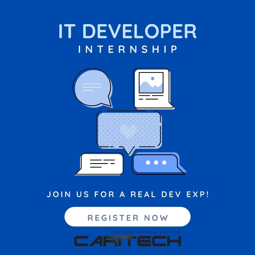 Developer Internship Program Application banner