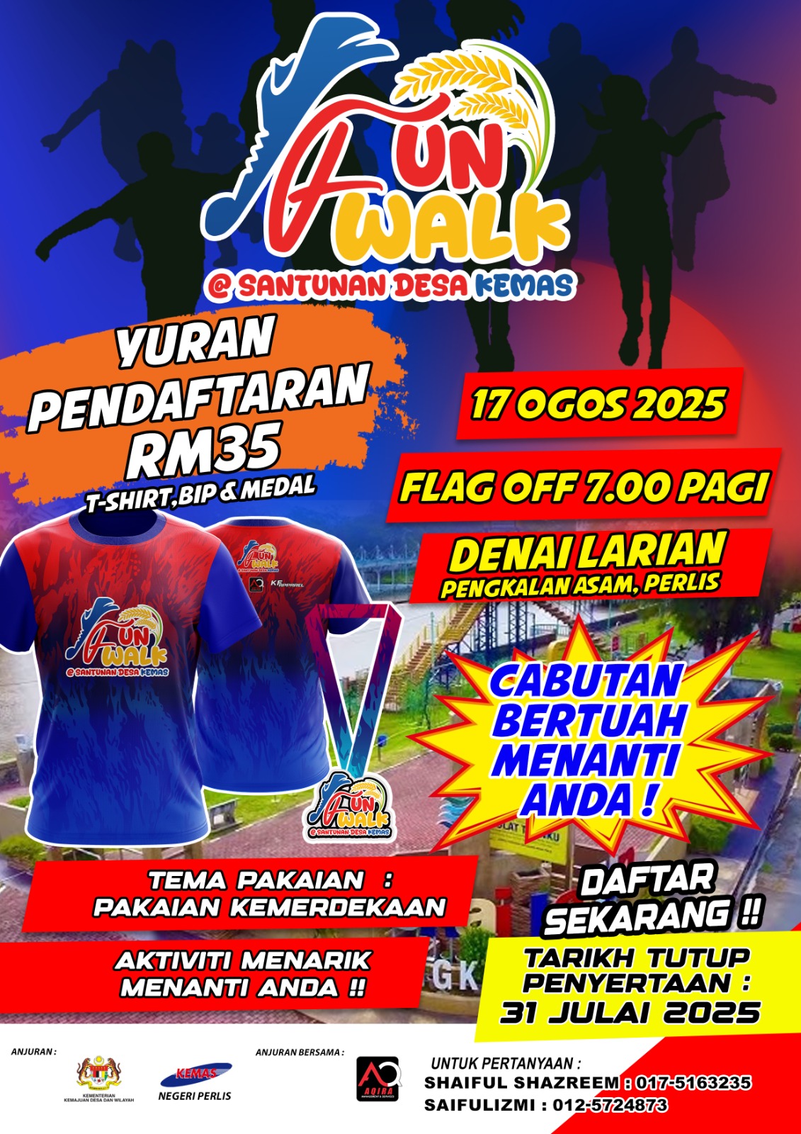Fun Walk @ Santunan Desa Kemas 2025 banner