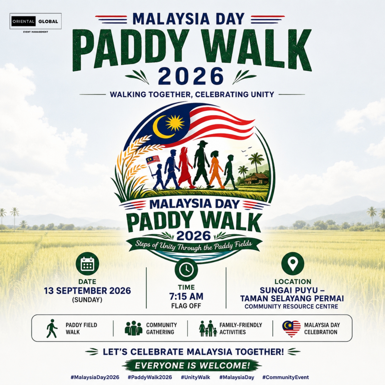 Malaysia Day Paddy Walk 2026 thumbnail
