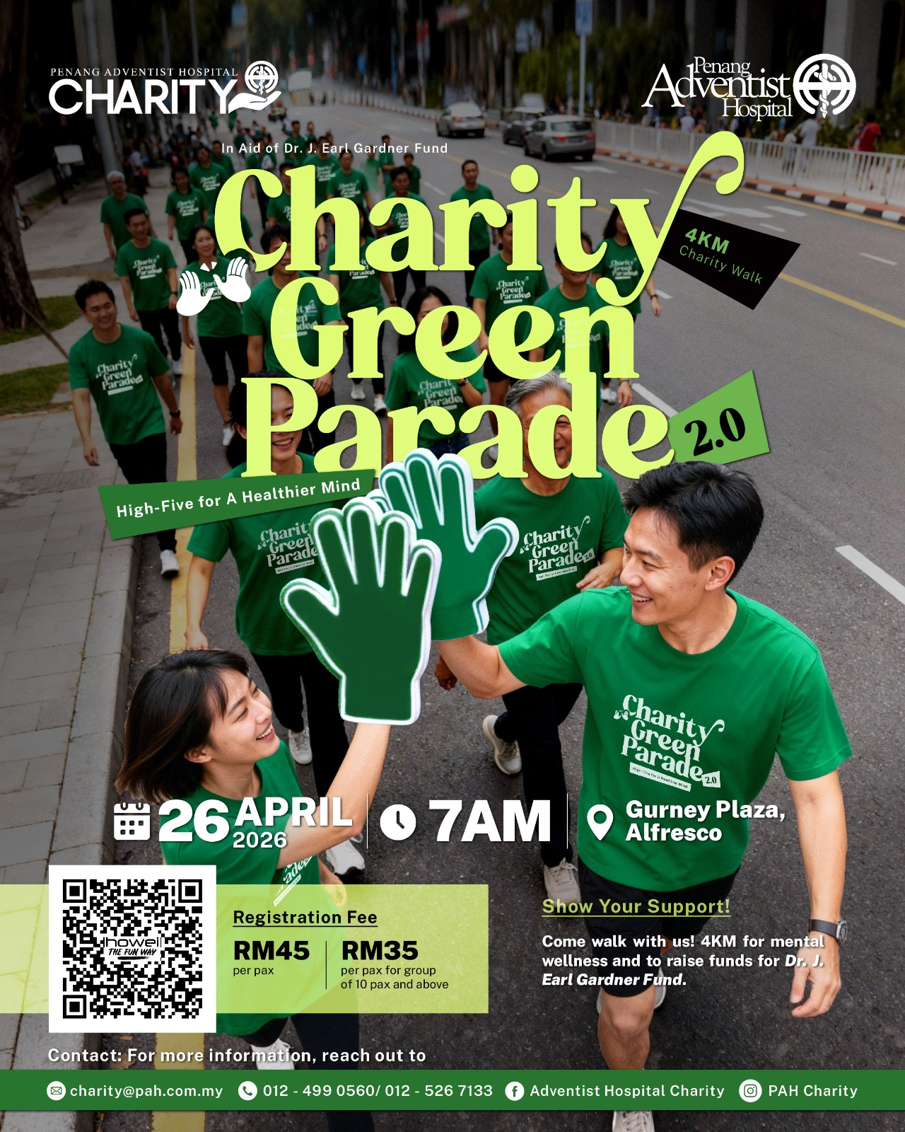 Charity Green Parade 2.0 banner