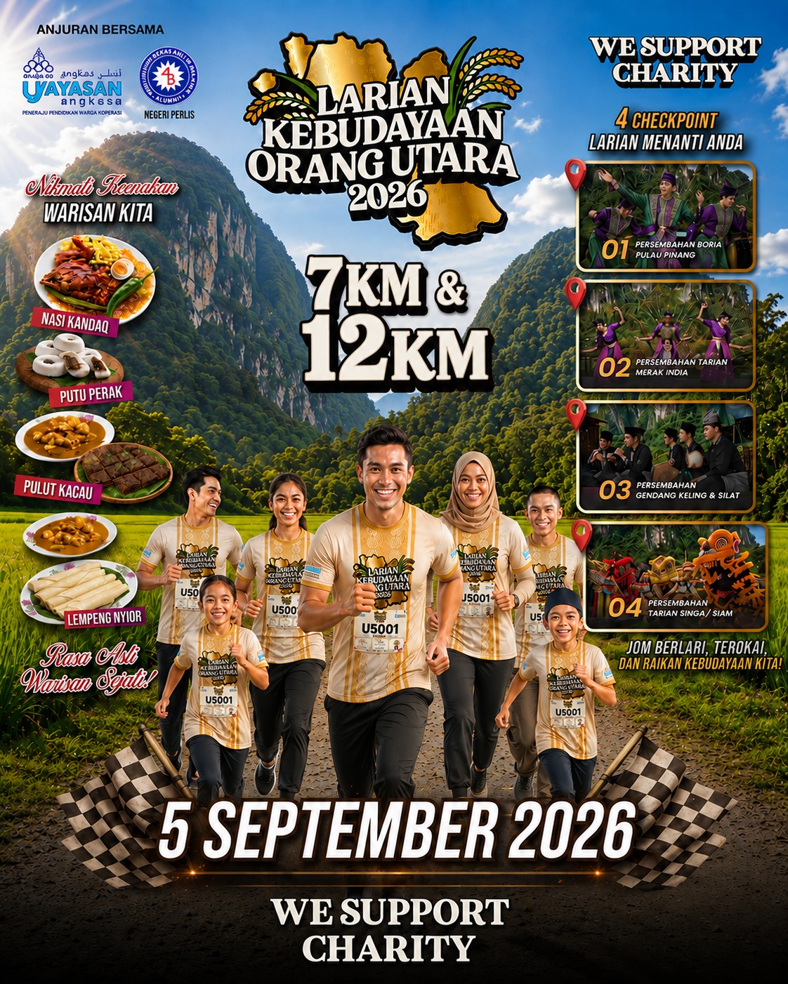 Larian Kebudayaan Orang Utara 2026 thumbnail