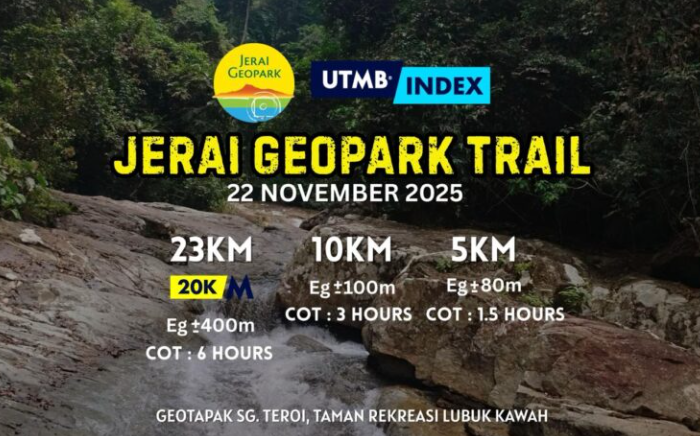 Jerai Geopark Trail 2025 banner