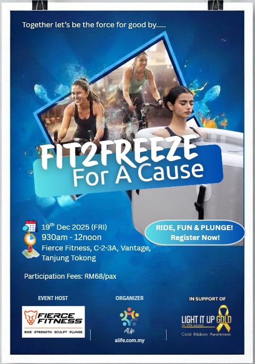 FITNESS x COLD PLUNGE FOR A CAUSE banner