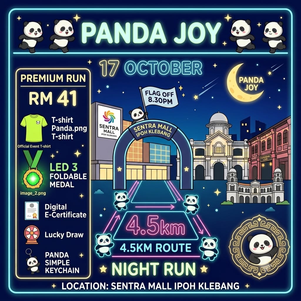 Panda Joy Night Run - Ipoh thumbnail