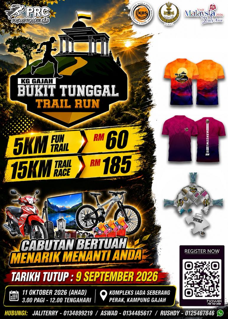 Bukit Tunggal Trail Run 2026 thumbnail